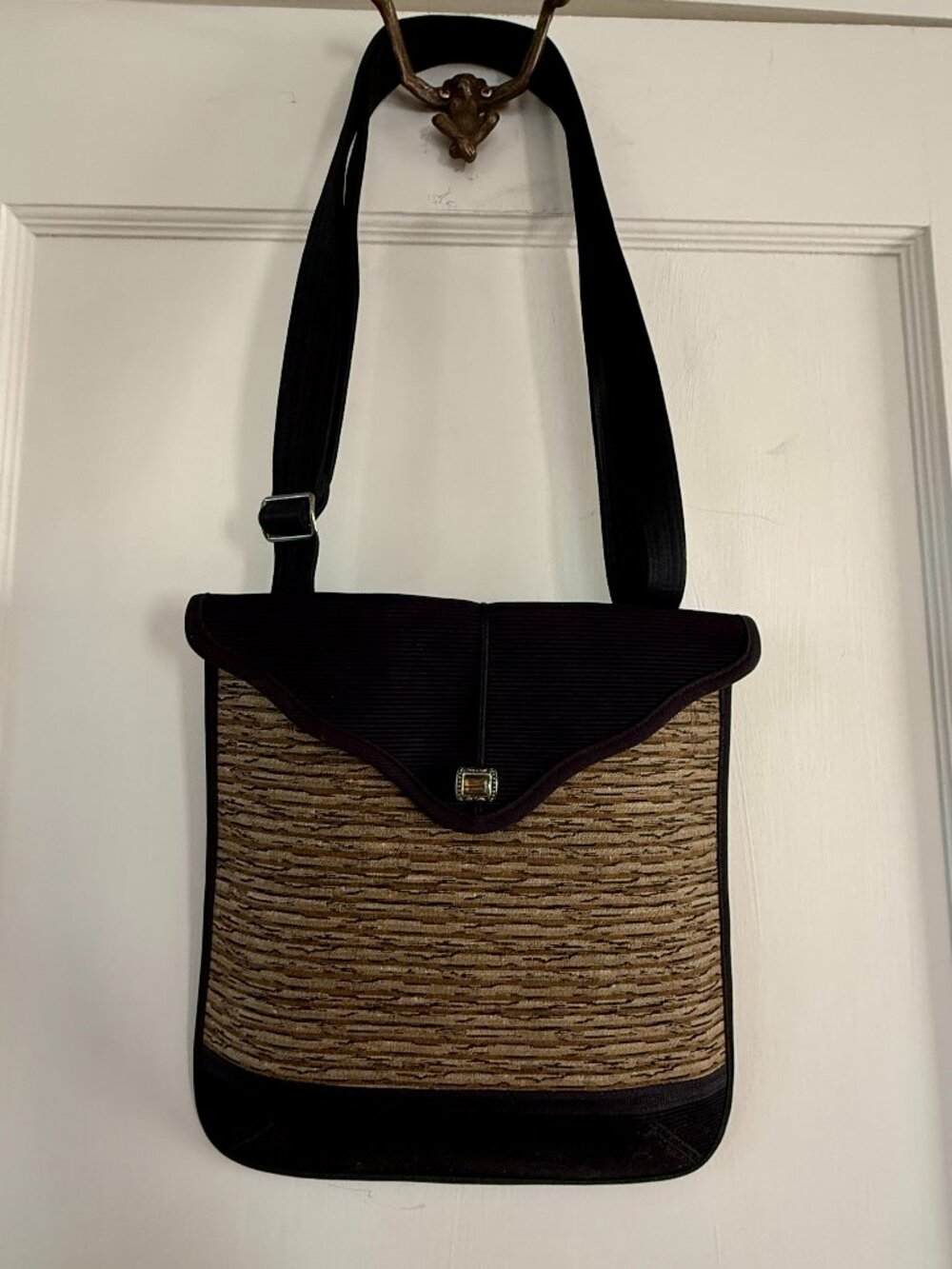 Materials Things by Janet C Messenger Crossbody Bag